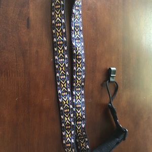 CloudMusic Woven Jacquard Loop Hook Ukulele Strap